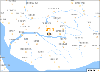map of Uyin
