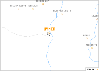 map of Uymen\