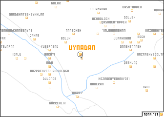 map of Ūynādān