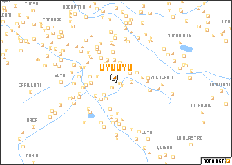 map of Uyu Uyu