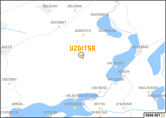 map of Uzditsa