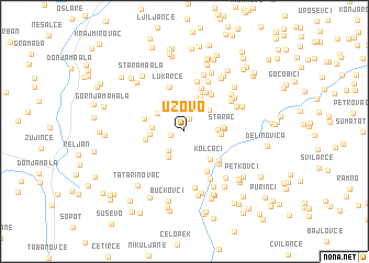 map of Uzovo