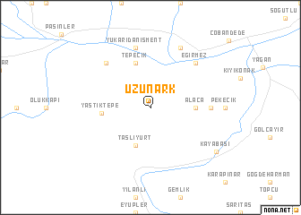 map of Uzunark