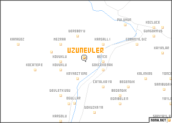 map of Uzunevler