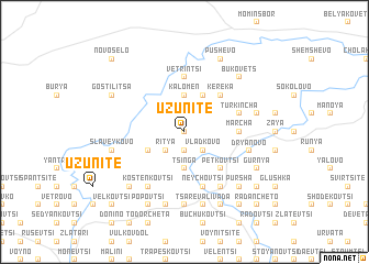 map of Uzunite