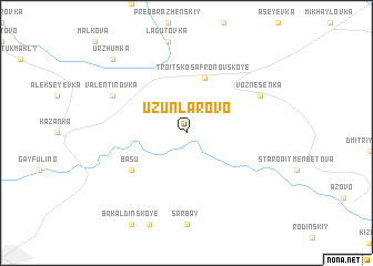 map of Uzunlarovo