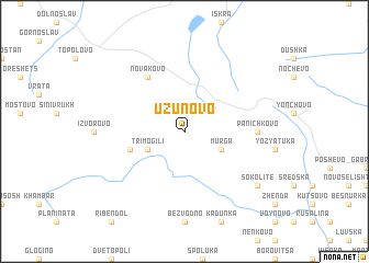map of Uzunovo