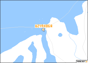 map of Uzynkoga