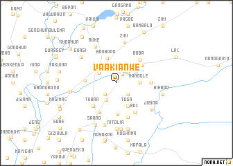 map of Vaakianwe