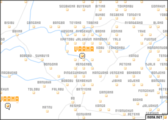 map of Vaama