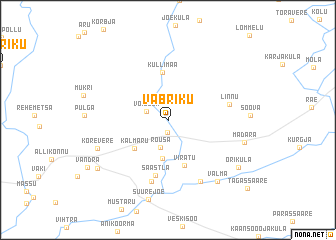 map of Vabriku