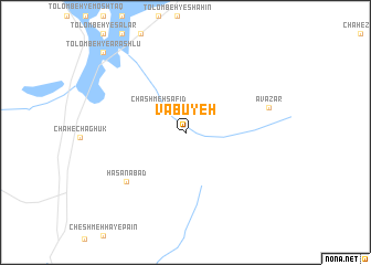 map of Vabūyeh