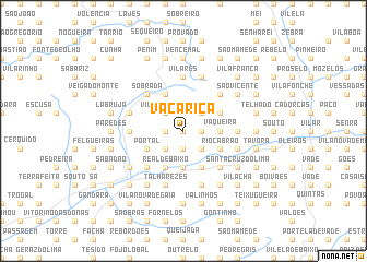 map of Vacariça