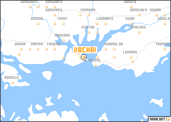 map of Vạ Chai