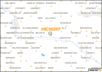 map of Vachdorf