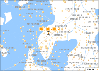 map of Vadduwāla