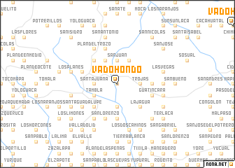 map of Vado Hondo