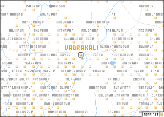 map of Vadrakāli