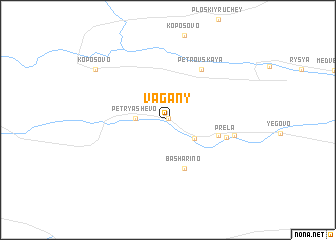 map of Vagany