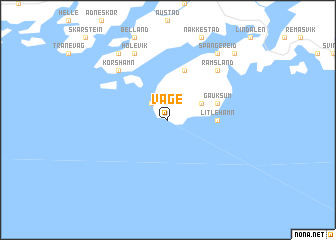 map of Våge