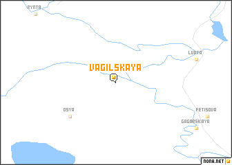 map of Vagil\
