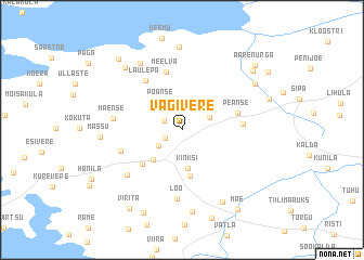 map of Vagivere