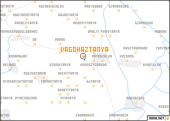 map of Vágóháztanya