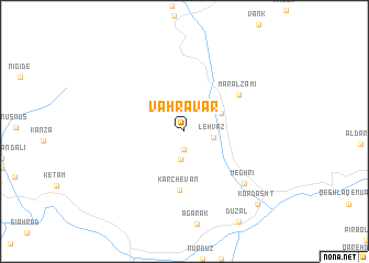 map of Vahravar