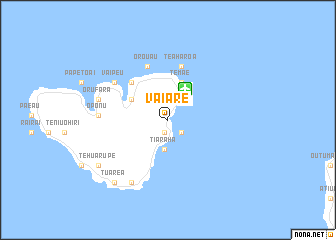 map of Vaïare