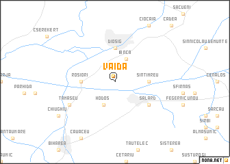 map of Vaida