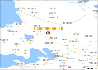 map of Väike-Nõmmküla