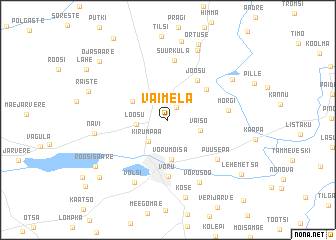 map of Väimela