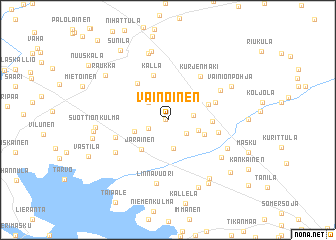 map of Vainoinen