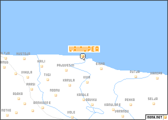 map of Vainupea