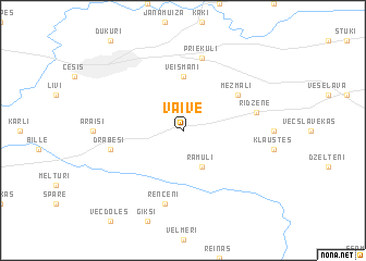 map of Vaive