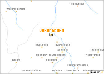 map of Vakondroka