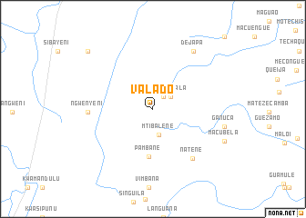 map of Valado