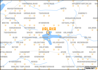 map of Valáka