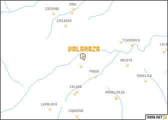 map of Valamaza