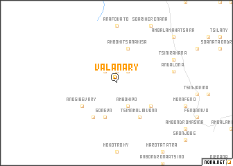 map of Valanary