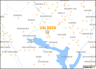 map of Valaóra