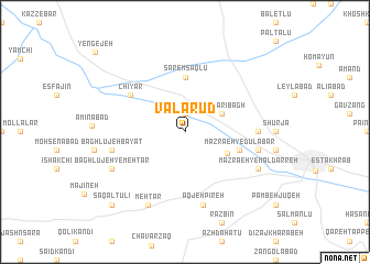 map of Vālā Rūd