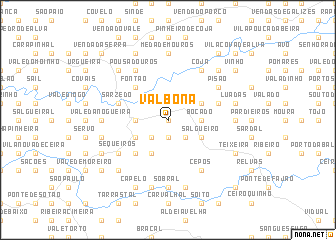 map of Valbona
