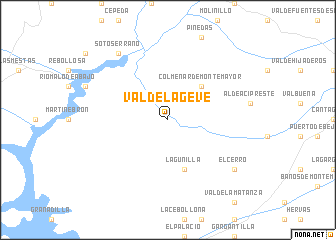 map of Valdelageve
