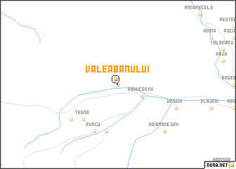 map of Valea Banului