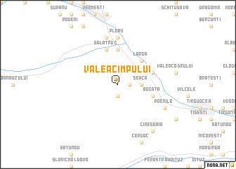 map of Valea Cîmpului