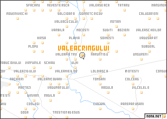 map of Valea Crîngului