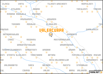 map of Valea cu Apă