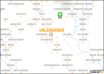 map of Valea Dragă