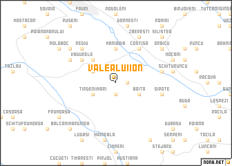 map of Valea lui Ion